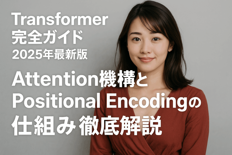 Transformer完全ガイド：2025年最新版 - Attention機構とPositional Encodingの仕組みを徹底解説