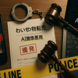AI画像を悪用したわいせつ物転売事件 - 日本初の法的措置について分かりやすく解説