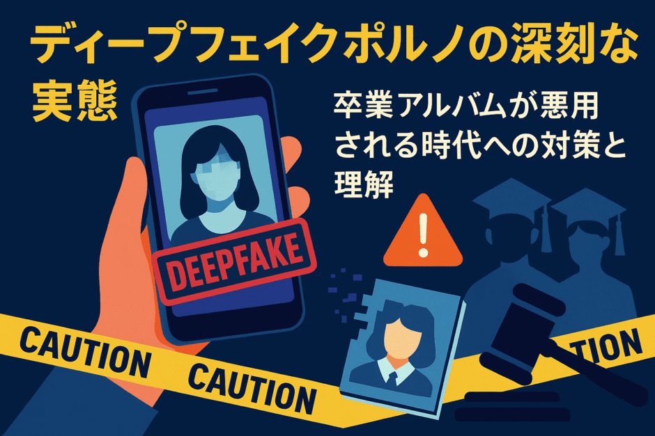 ディープフェイクポルノの深刻な実態 卒業アルバムが悪用される時代への対策と理解
