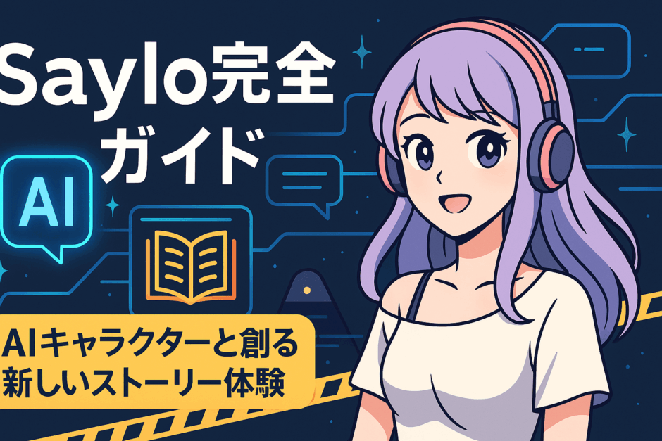 Saylo完全ガイド：AIキャラクターと創る新しいストーリー体験