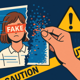 AIで作られた偽画像の深刻な問題