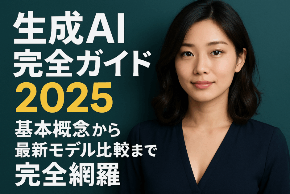 生成AI完全ガイド2025【2025年6月最新】